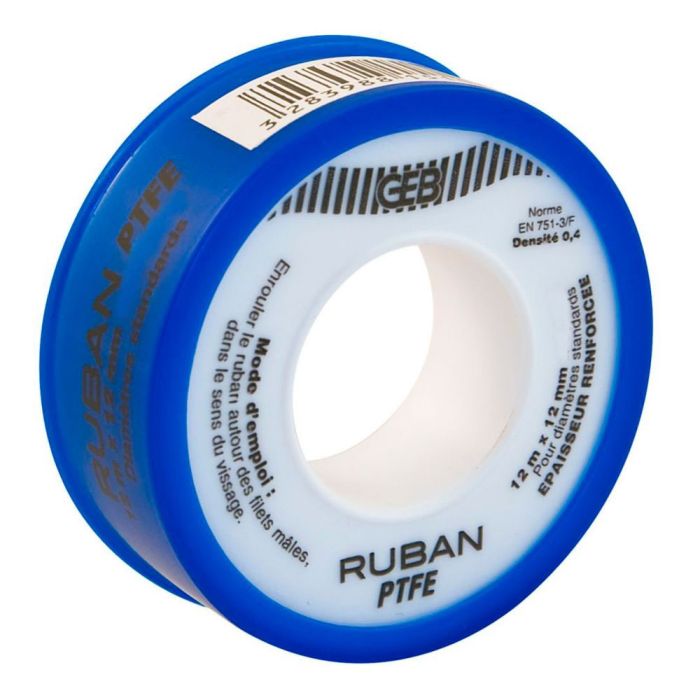 Téflon, ruban d'étanchéité pour filetage
