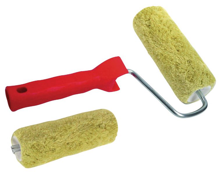 Rouleau à peinture avec manche