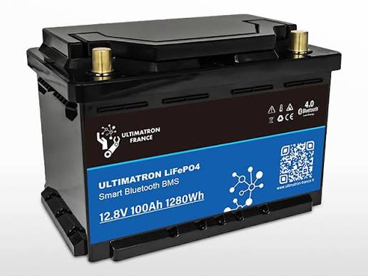 Batterie lithium LiFePO4 12 V / 100 Ah